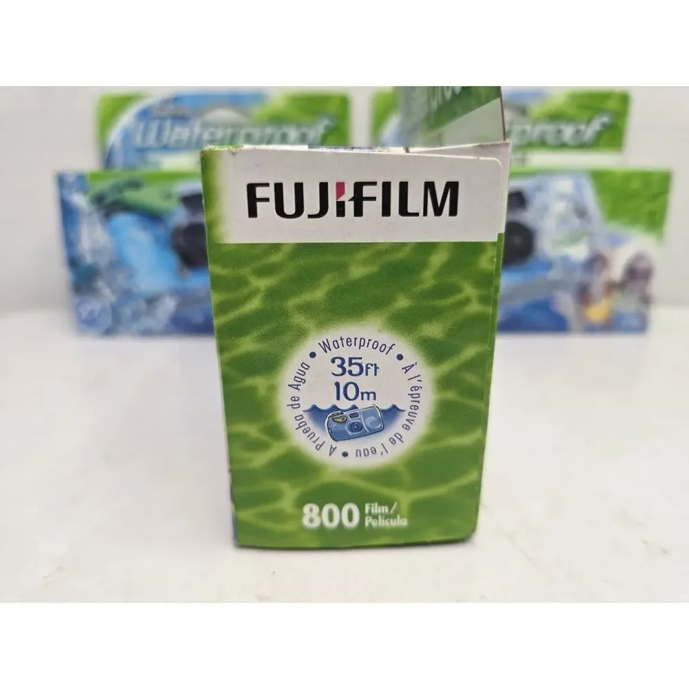 3x Fujifilm Quick Snap Waterproof Disposable Camera w/ 27 Exposures - Exp 8/2020
